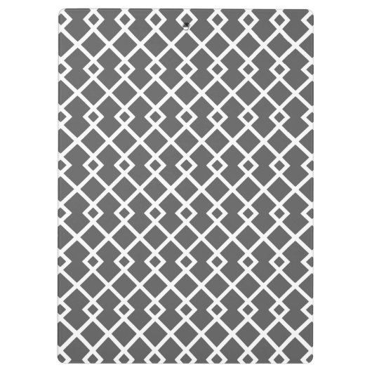 Meisjeskolen en Aqua Diamond-Lattice, speciaal gep Klembord (Achterkant)