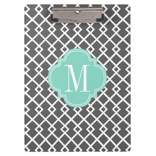 Meisjeskolen en Aqua Diamond-Lattice, speciaal gep Klembord (Voorkant)