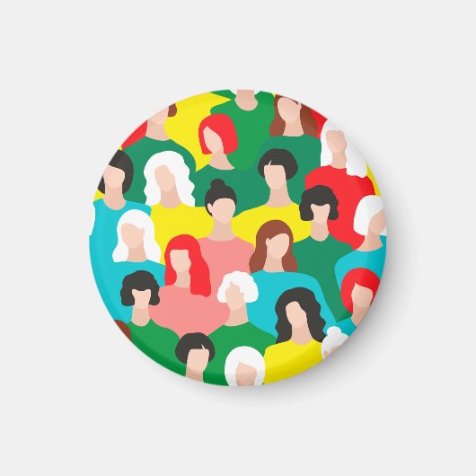 Meisjeskracht Magneet (Voorkant)