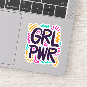 Meisjeskracht Sticker