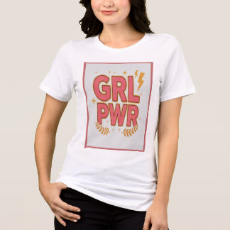 Meisjeskracht Tri-Blend Shirt