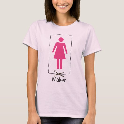 Meisjesmaker T-shirt (Voorkant)