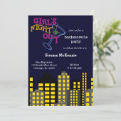 Meisjesnacht uit kaart (Staand voorkant)