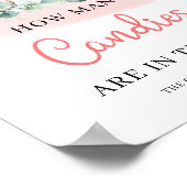 Meisjesolifant hoeveel Snoepjes er in de pot zitte Poster (Hoek)