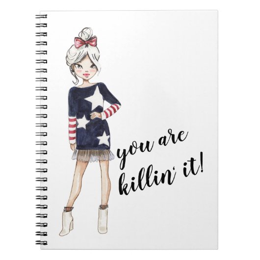 meisjesplanner notitieboek (Voorkant)