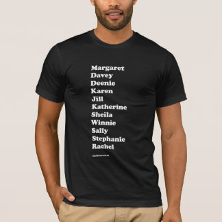 Meisjesplein, gewoon T-shirt (zwart)