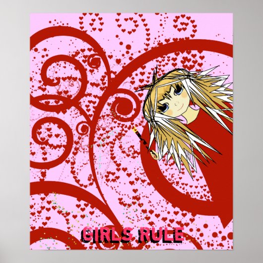 Meisjesregel Poster (Voorkant)
