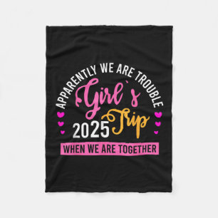 Meisjesreis 2025 Zomer Strand Weekend Vakantie Vro Fleece Deken