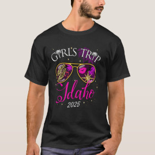 Meisjesreis Idaho 2025 T-shirt Vakantie Weekend Ve