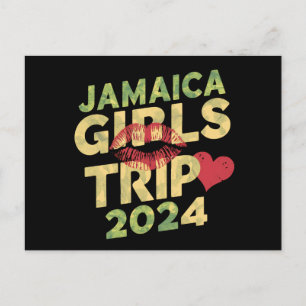 Meisjesreis Jamaica 2024 Weekend Zomer Vakantie  Briefkaart