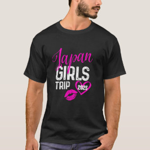 Meisjesreis Japan 2025-shirts Vakantie Weekend Geb T-shirt