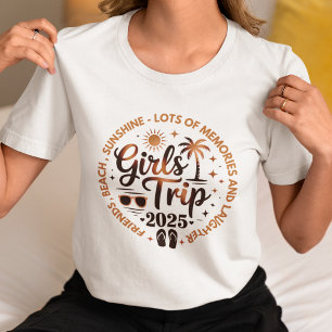 Meisjesreis Matchende Beste Vriendinnen Zomer Vaka T-shirt
