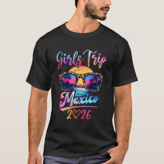 Meisjesreis Mexico 2026 Matching Zomer Vakantie Wo T-shirt