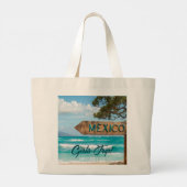 MEISJESREIS! Mexico Fun Grote Tote Bag (Achterkant)