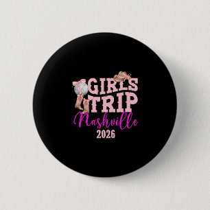 Meisjesreis Nashville 2026 Meisjes Reizen Nashvill Ronde Button 5,7 Cm