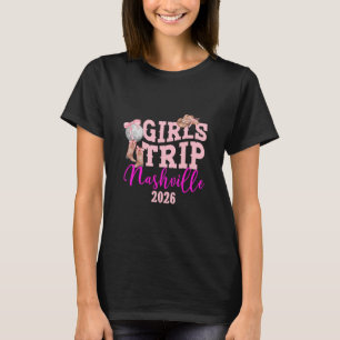 Meisjesreis Nashville 2026 Meisjes Reizen Nashvill T-shirt