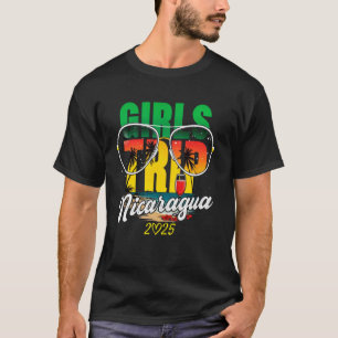 Meisjesreis Nicaragua 2025 Vakantie Weekend Verjaa T-shirt