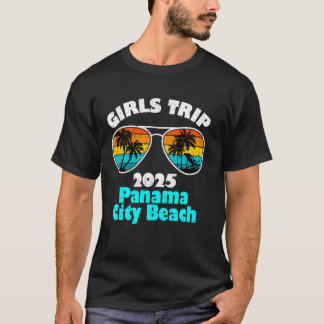 Meisjesreis Panama City Beach 2025 Weekend Verjaar T-shirt