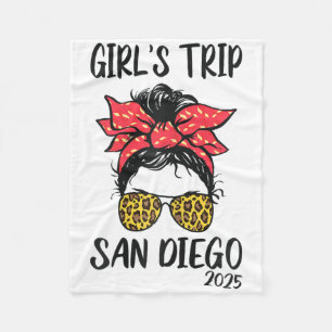 Meisjesreis San Diego 2025 Vakantie Meisjes Weeken Fleece Deken