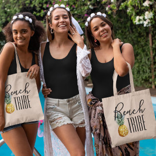 Meisjesreis Strand Stam Vakantie Avond Tote Bag
