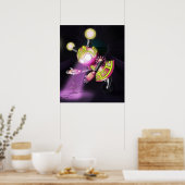 Meisjesrobot Poster (Keuken)