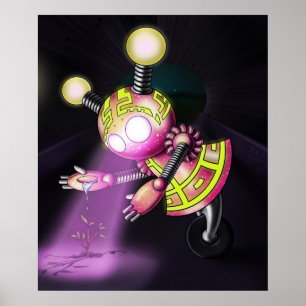 Meisjesrobot Poster