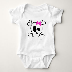 Meisjesschedel Romper