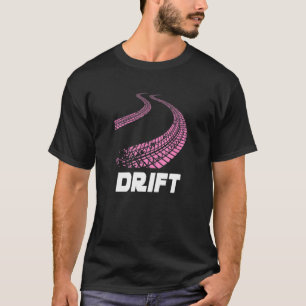Meisjesstraat, racer Burnout Rubber Str T-shirt