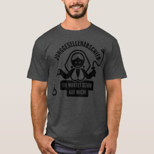 Meisjesuitje JGA's wachten op mij T-shirt