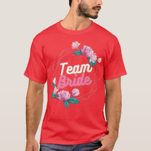 Meisjesuitje - Team Bruid bloem Premium  T-shirt