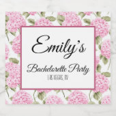 Meisjesuitstap Sparkling Wijnetiket (Enkel label)