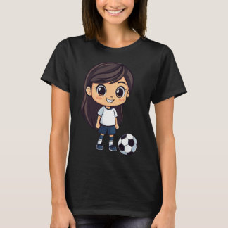 Meisjesvoetbal t-shirt