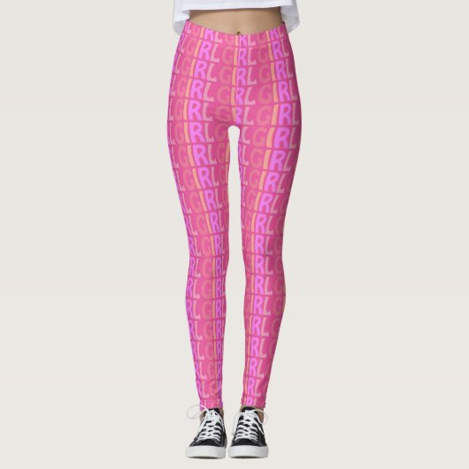 Meisjesvrouwen Leggings (Voorkant)