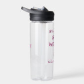 Meisjesweekend met aanpasbare tekst voor datumnaam waterfles (Rechts)