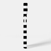 Meiskleurige anananas, zwarte witte strepen Case-Mate iPhone case (Achterkant / Rechts)