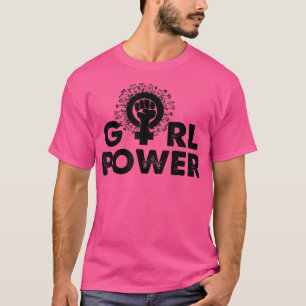 Meiskrachteminisme, Unise Slogan Flower T-shirt, w T-shirt