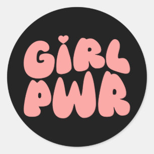 MeiskrachtFeminist Ronde Sticker