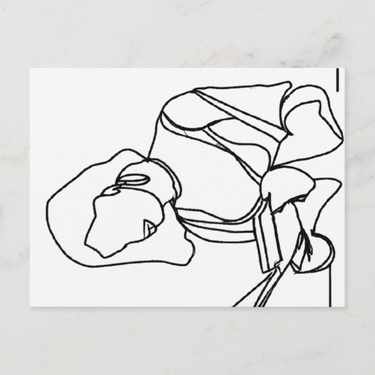 Meisleeslezen Briefkaart (Voorkant)