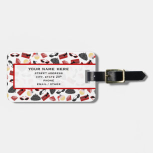 Meisrood Accessoire Bagagelabel