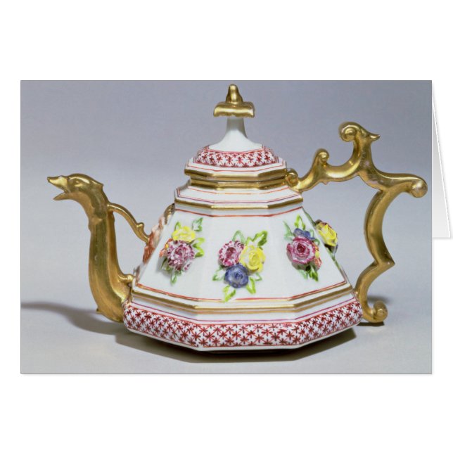 meissen octagonal teapot, c.1718 (Voorkant Horizontaal)