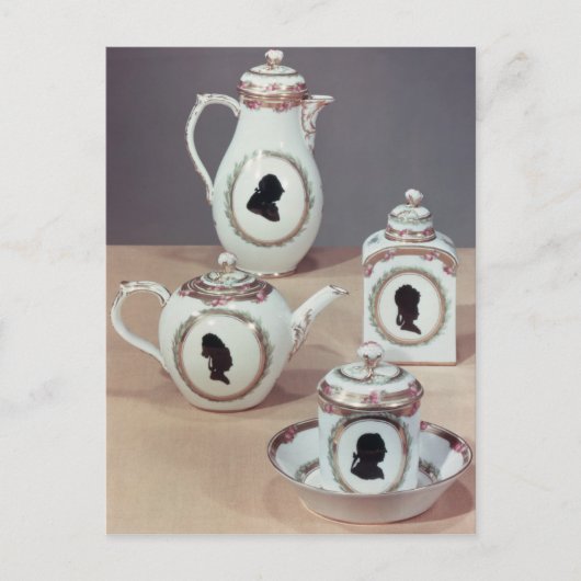 Meissen-theedienst Briefkaart (Voorkant)