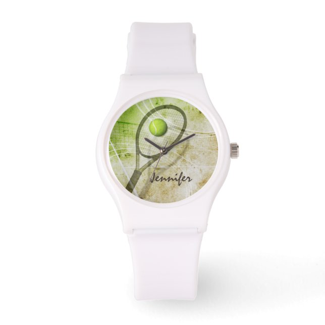 Meistennis gepersonaliseerd horloge (Voorkant)
