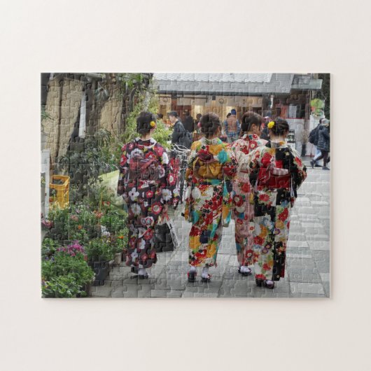 Meisvrienden op een... legpuzzel (Horizontaal)