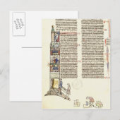 Mej. 21 Bouw f.167v van een Toren Briefkaart (Voorkant / Achterkant)