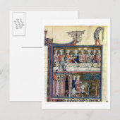 Mej. Fr 95 f.326 Koning Arthur en zijn Ridders Briefkaart (Voorkant / Achterkant)