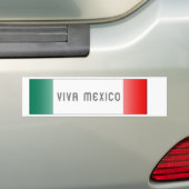 Mejico Flag Bumpersticker (Op auto)