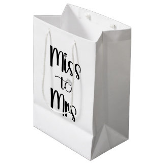 Mejuffrouw naar Mevrouw Felicitatietekst Trouw Ver Medium Cadeauzakje