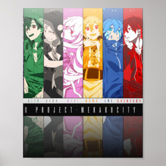 Mekakucity Actors Poster
