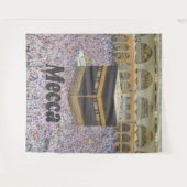 Mekka Saudi-Arabië Islam’s heiligste stad, Kaaba Wandkleed (Voorkant (horizontaal))