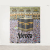 Mekka Saudi-Arabië Islam’s heiligste stad, Kaaba Wandkleed (Voorkant)